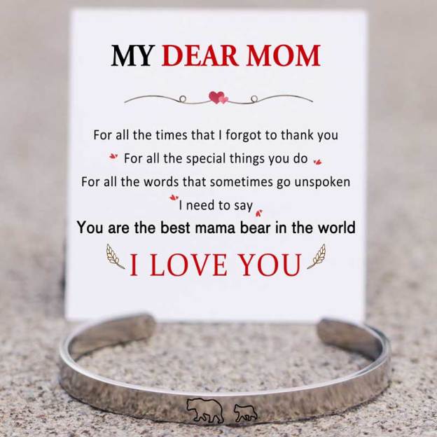 For Mom - Mama  Bear Bracelet-37bracelet