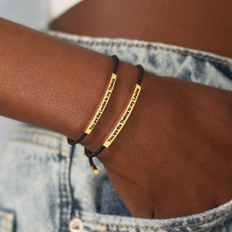For Friend - You Are The Louise To My Thelma Mtaching Friends Bracelet