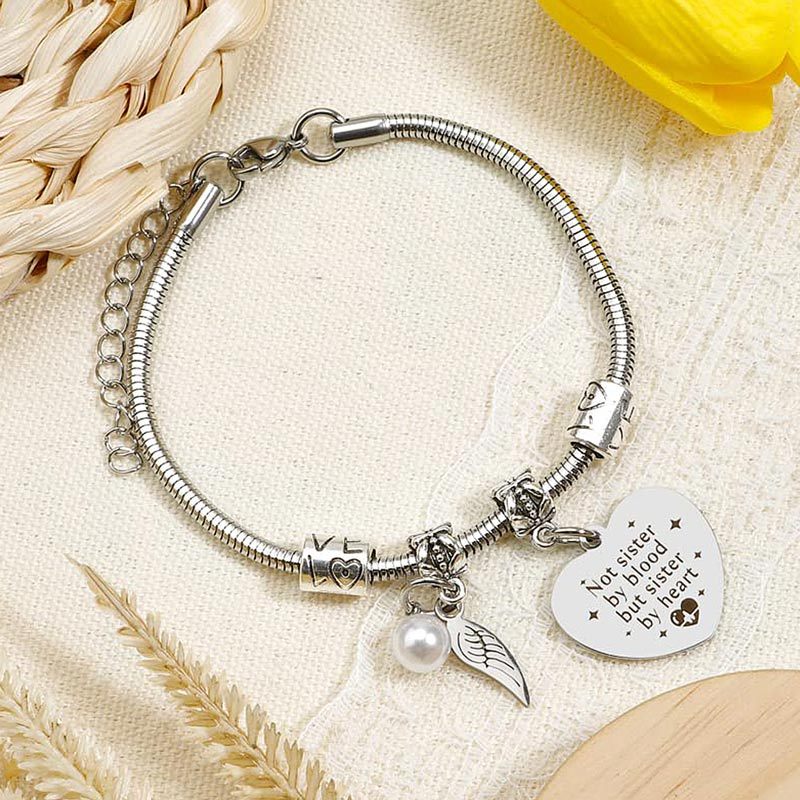 For Friend - Thanks For Coming Into My Life And Making Me Feel The Love Of A Sister Bracelet