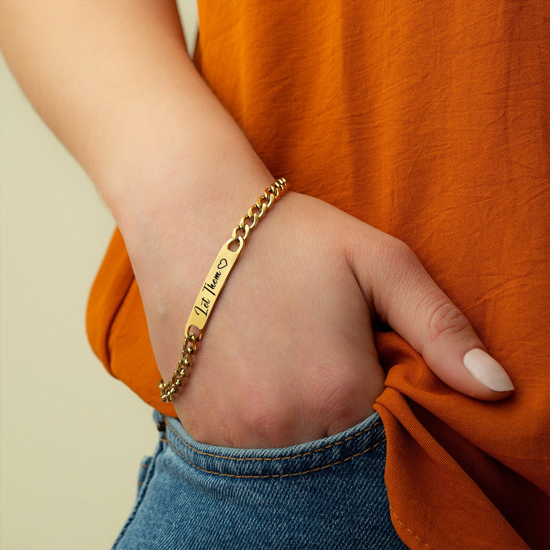 Let Them Link Bracelet