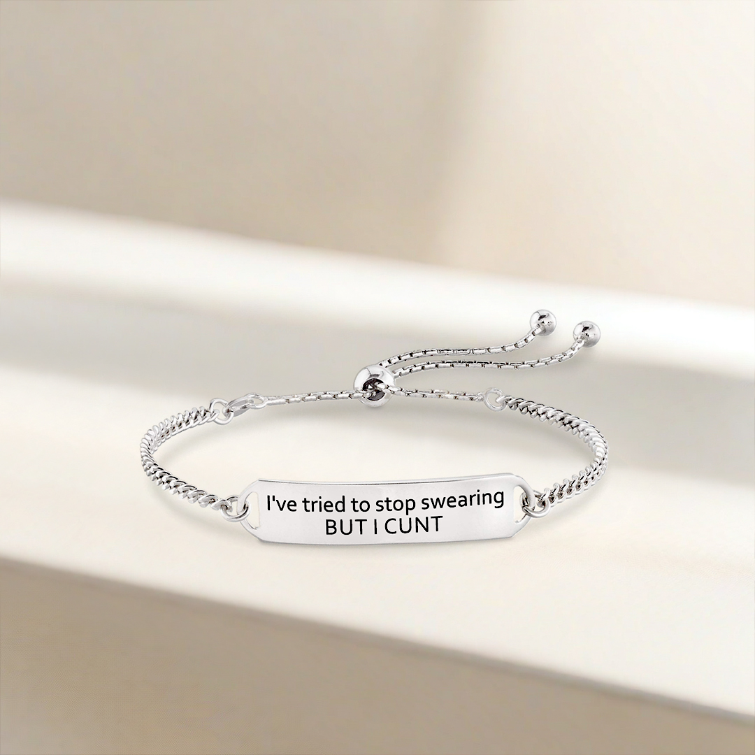 For Self - I Cunt Stop Swearing Bracelet