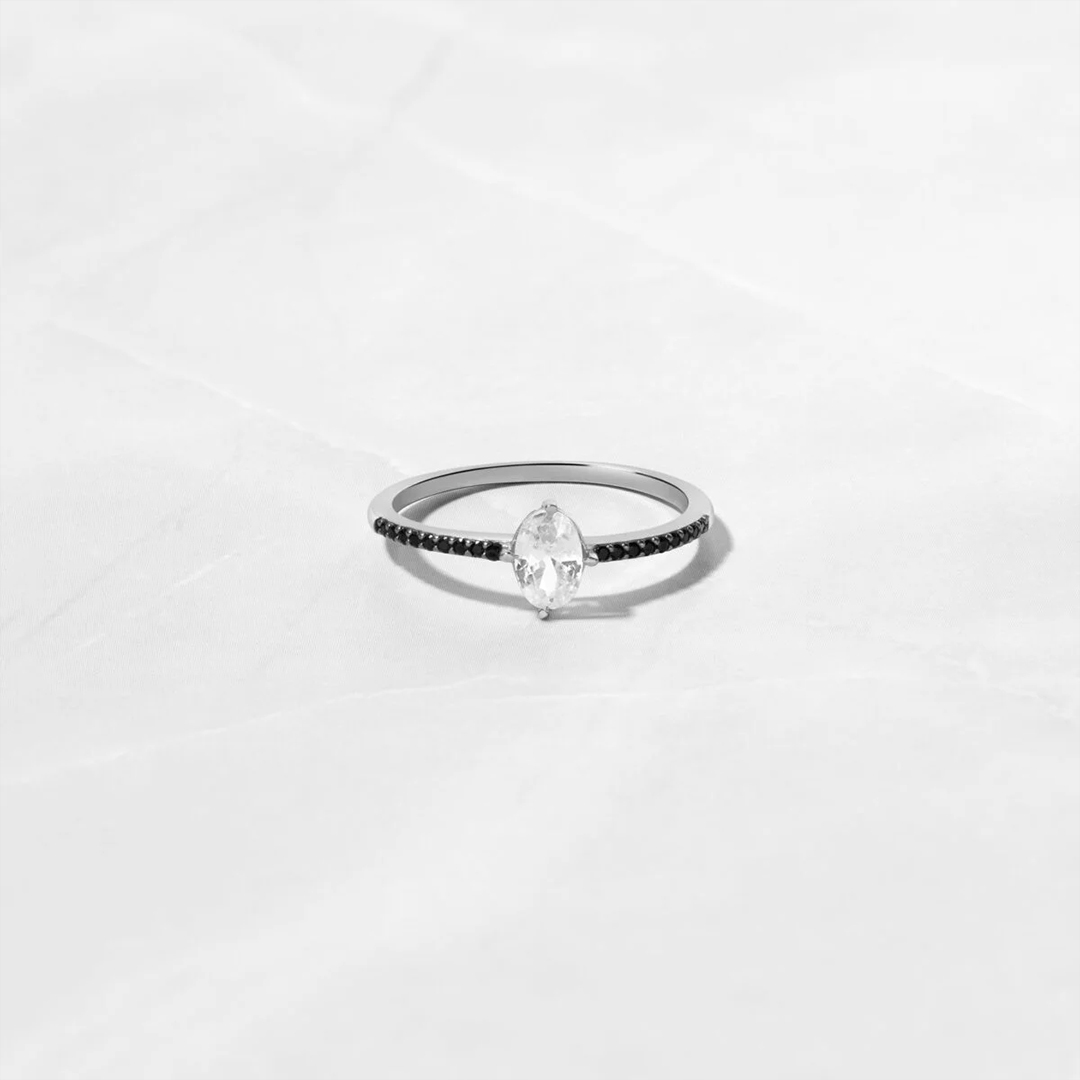925 Silver Marquise Engagement Ring