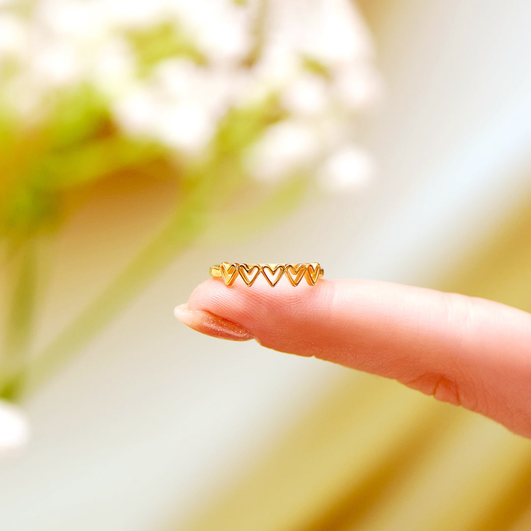 For Friend- Best Bitches Forever Ring