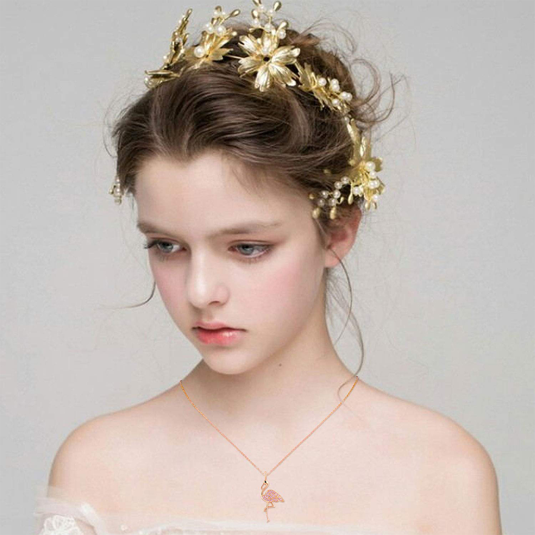 Be Like A Flamingo Necklace