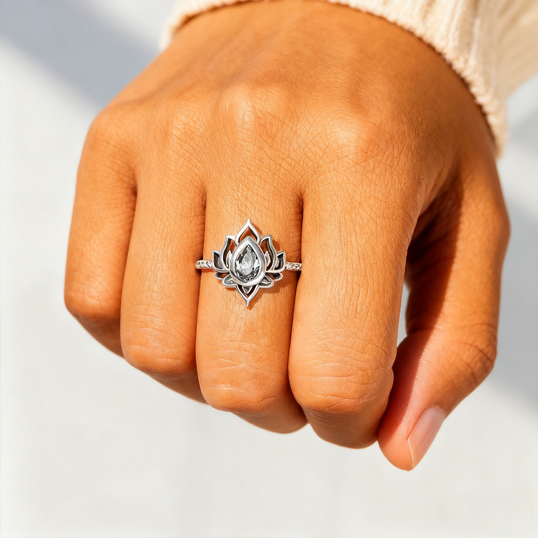 For Daughter-Lotus Rebirth Ring