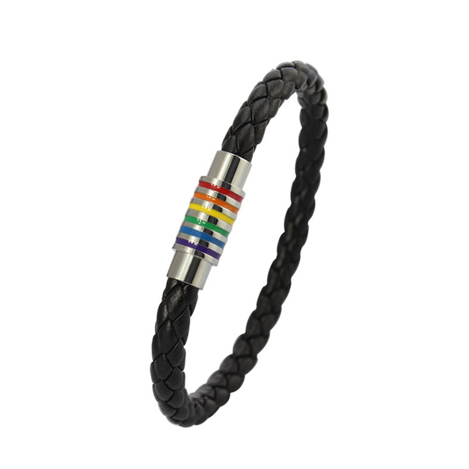 LGBTQ Rainbow Magnetic Bracelet