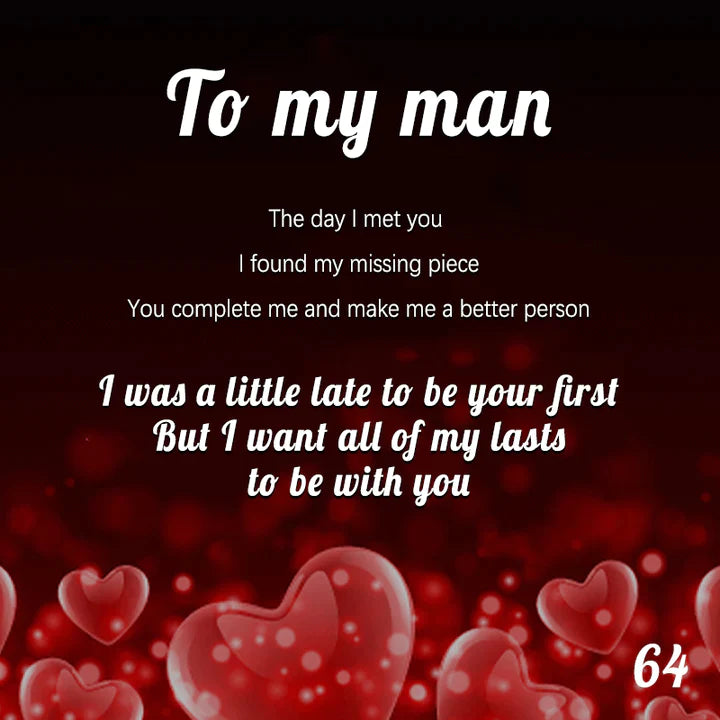 For Love - I Want all of My Lasts to be With you Vintage Bracelet