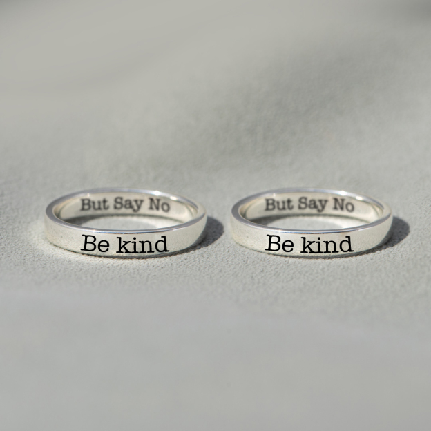 Be Kind But Say No Ring