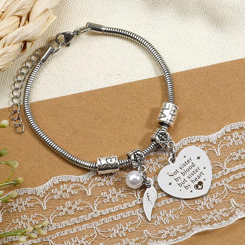 For Friend - Thanks For Coming Into My Life And Making Me Feel The Love Of A Sister Bracelet