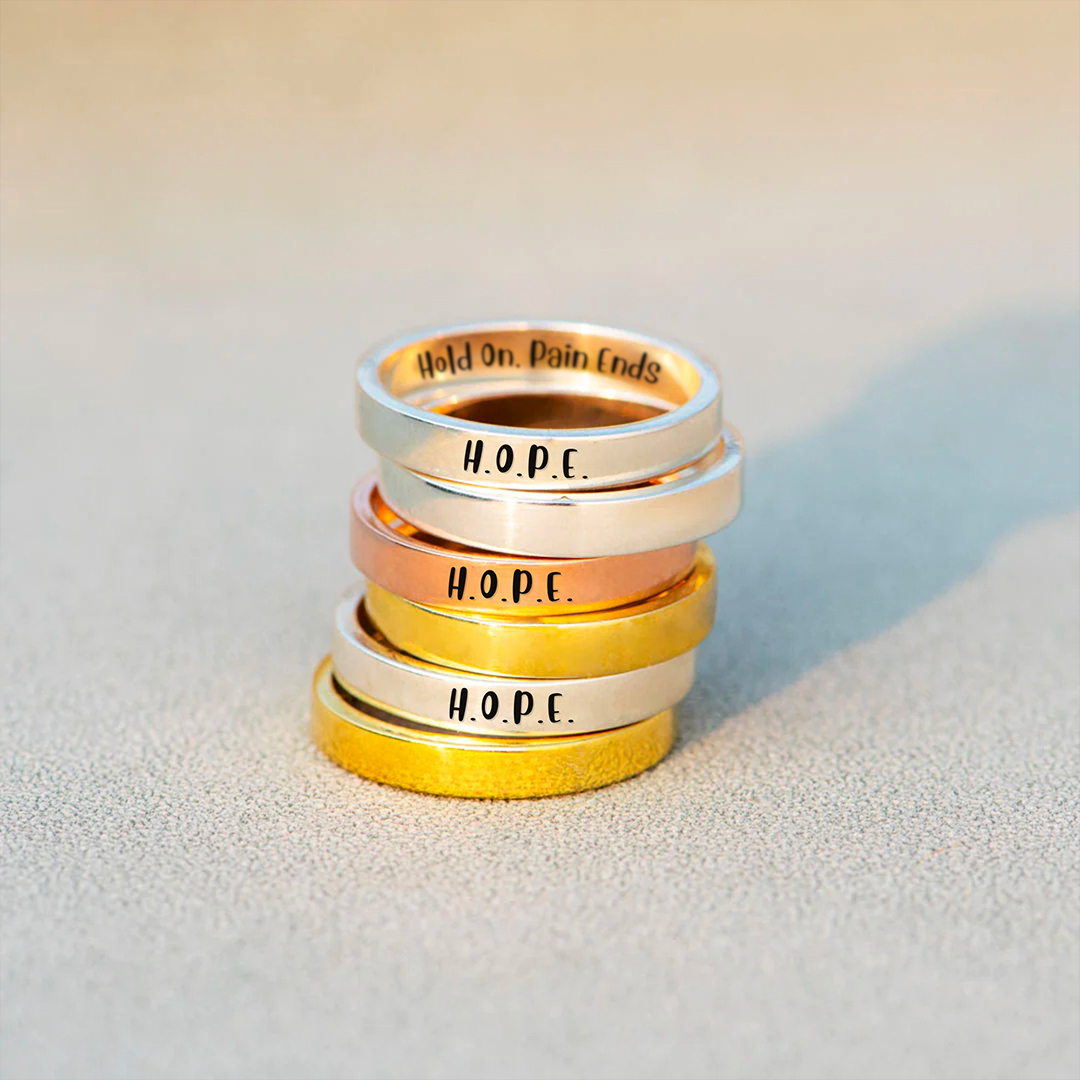 Hold On Pain Ends Ring