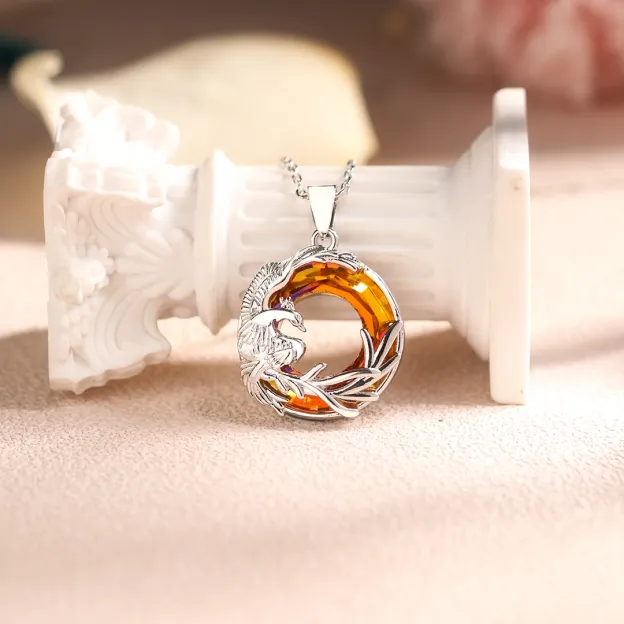 S925 Phoenix Necklace