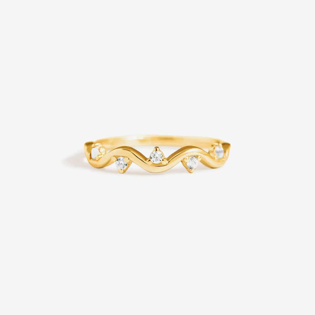 S925 stands for highs and lows Raindrop Ring