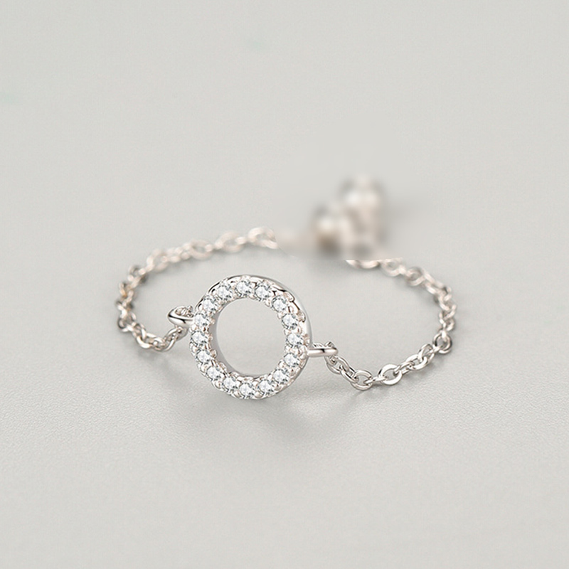 For Self - S925 Self Love Circle Chain Ring