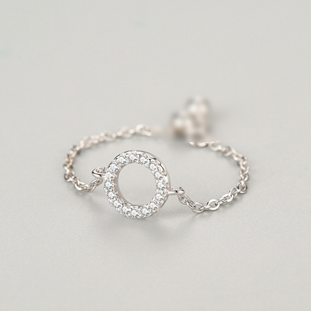 For Self - S925 Self Love Circle Chain Ring