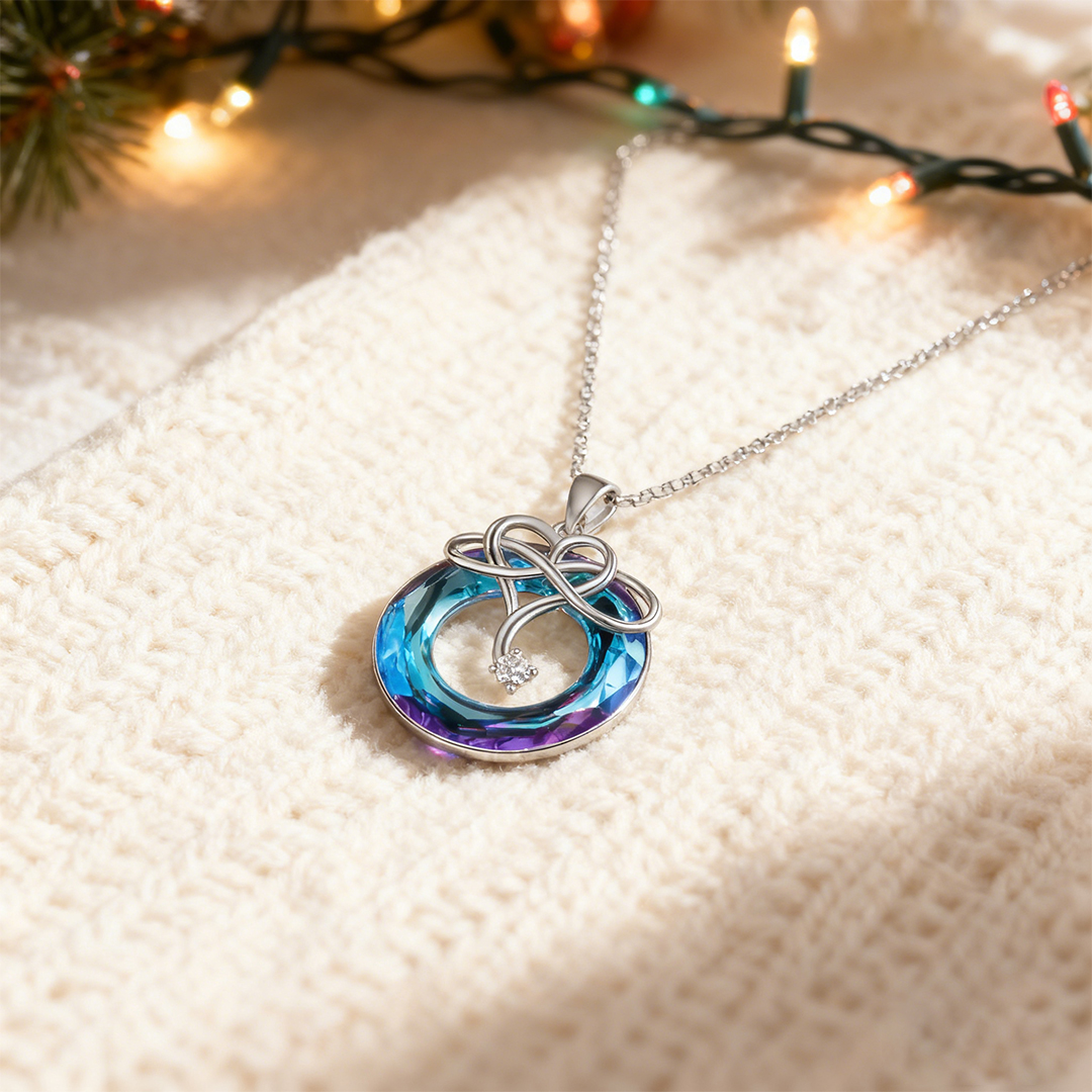 For Friend - S925 Our Friendship Has no End Infinity Necklace