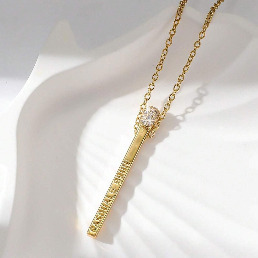 For Self-Ignite Your Light Match Symbol Empowerment Necklace