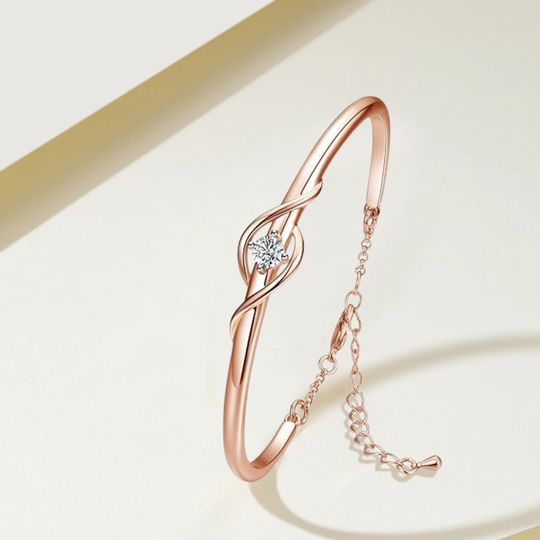 For Daughter- You are Always in Mine diamond Bracelet