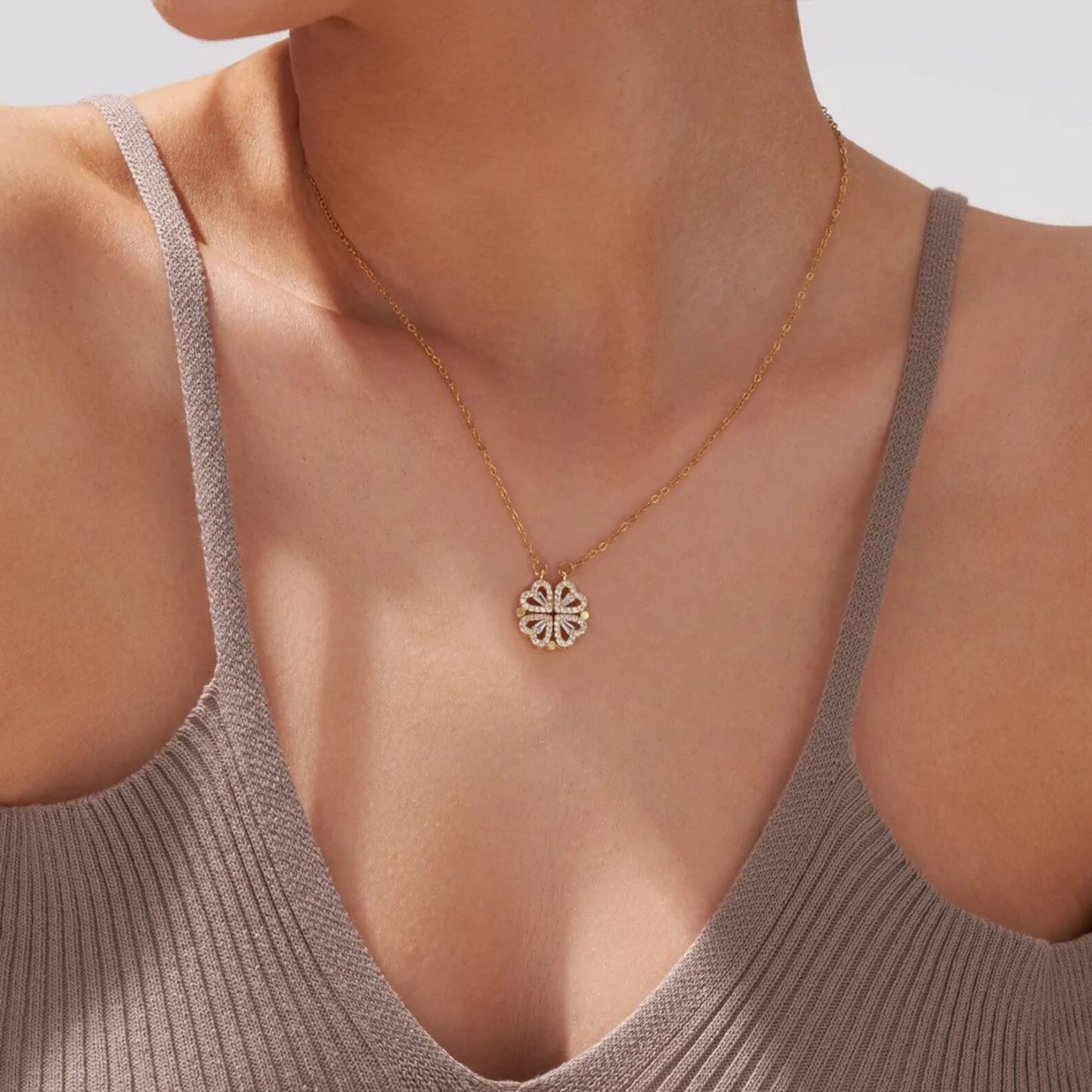 For Daughter - 4-Leaf Clover "Lucky Charm" Necklace