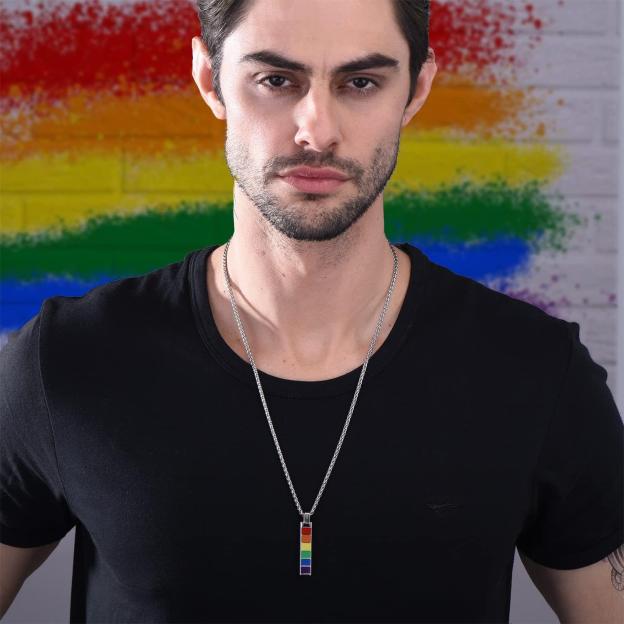 LGBTQ Rainbow Necklace