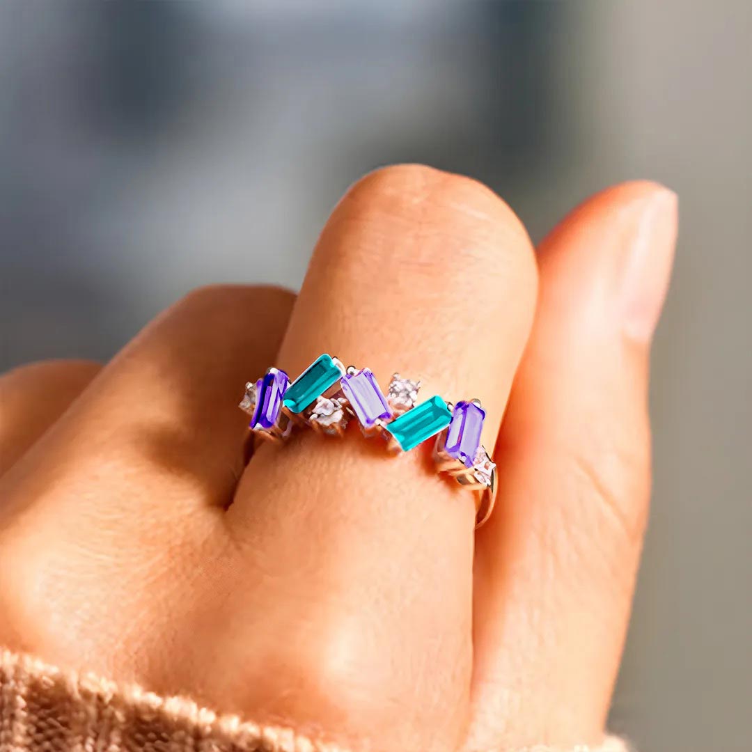 Suivide Prevention Awareness-diamond ring