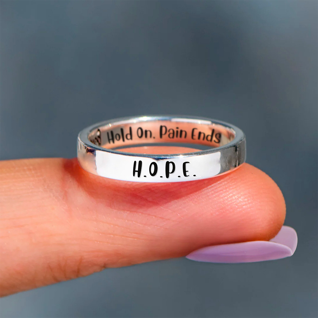 Hold On Pain Ends Ring