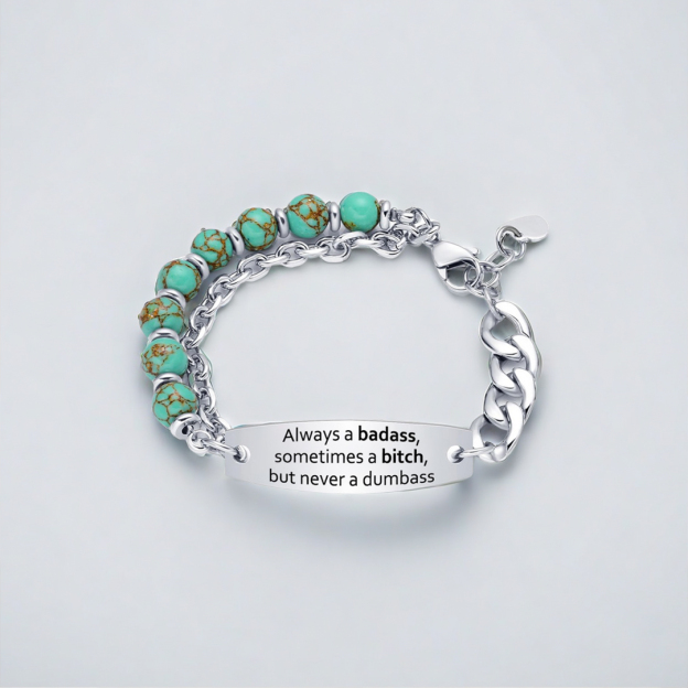 Turquoise Large Chain Bracelet