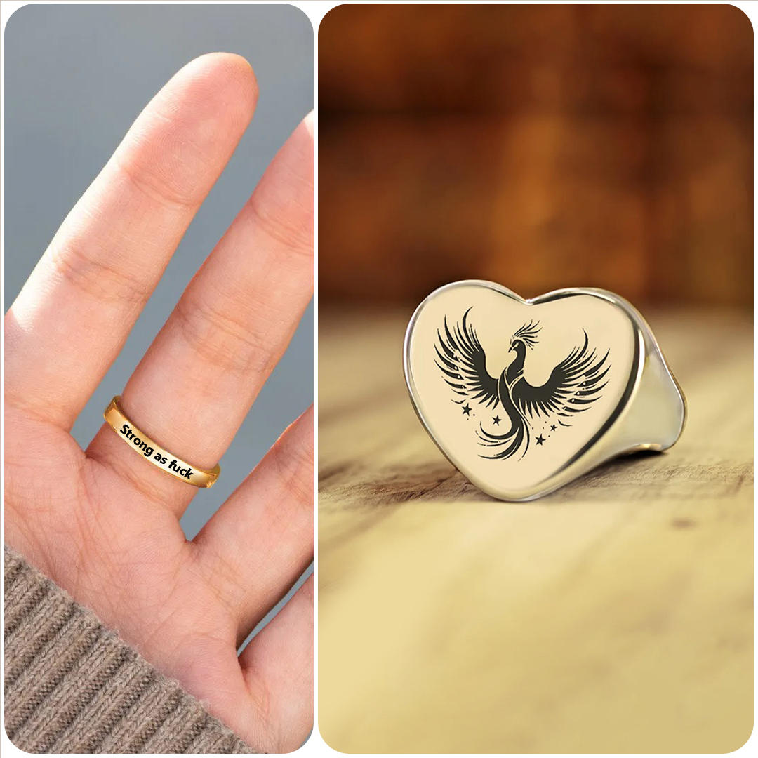 Strong as fuck Phoenix Ring