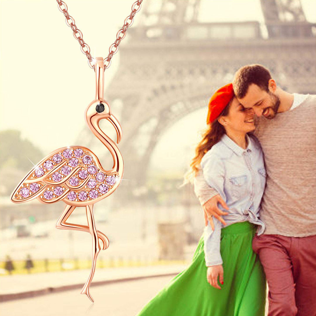 Be Like A Flamingo Necklace