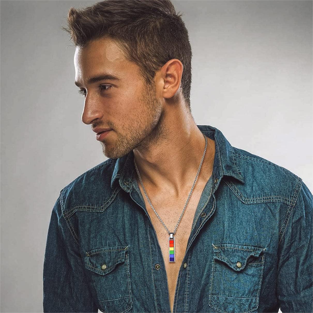 LGBTQ Rainbow Necklace