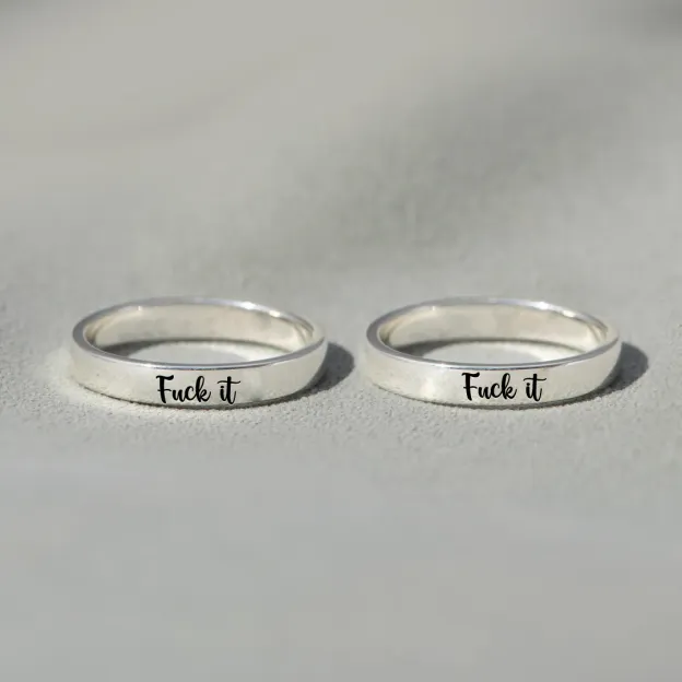 "Fuck It" Ring