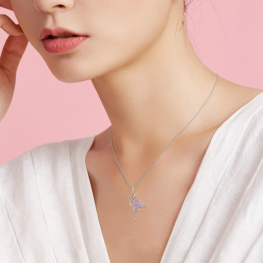Be Like A Flamingo Necklace