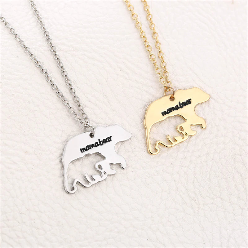 For Mom - Mama Bear Necklace