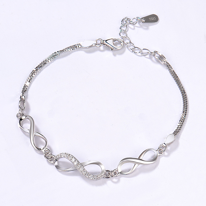 For Love - I Love You To The Moon And Back Infinity Bracelet