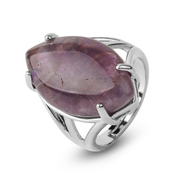 Amethyst Energy Ring – Calm Your Mind, Heal Your Soul