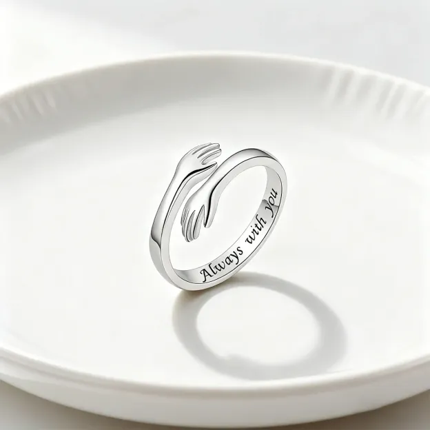 For Daughter - I'm Always With You Hug Ring