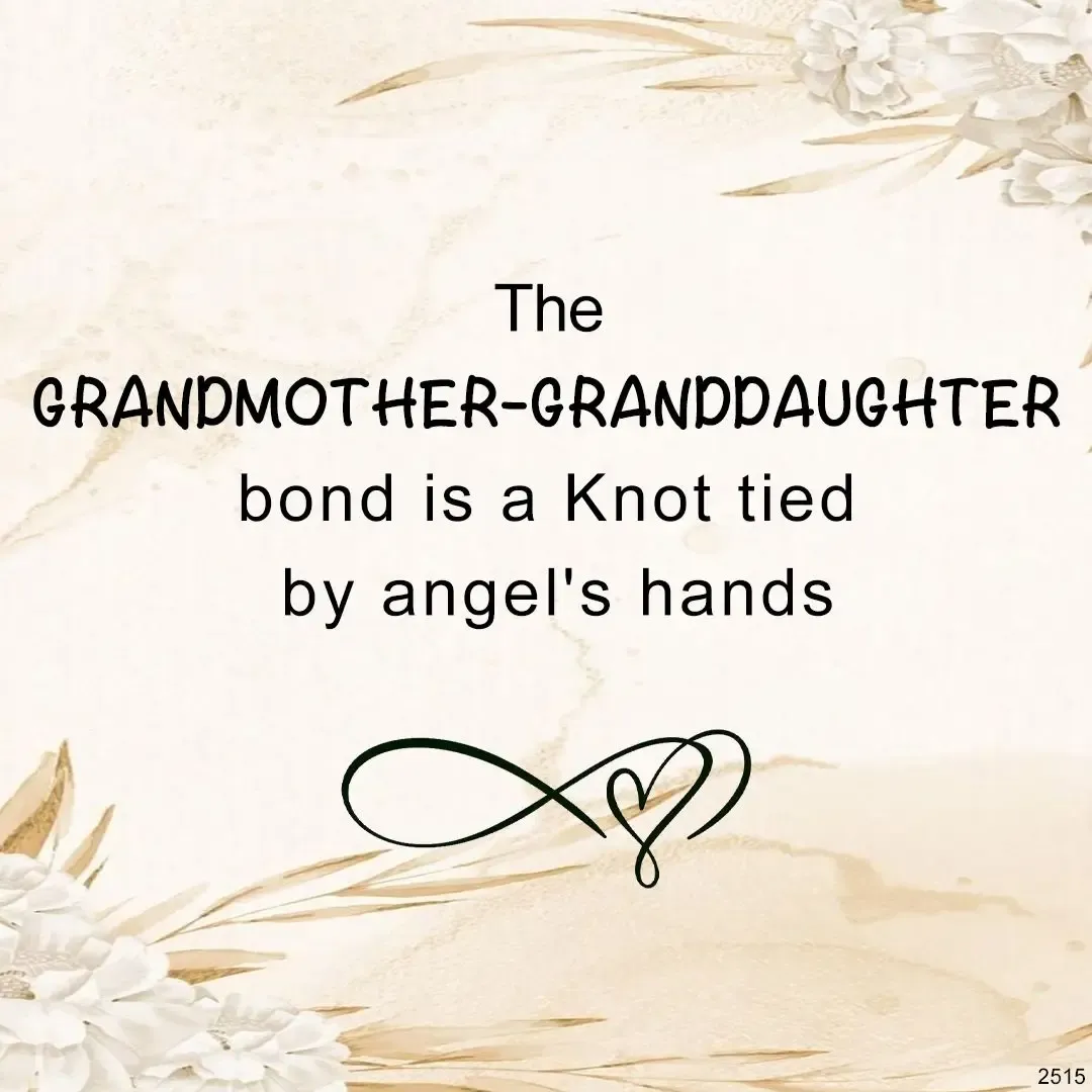 For Granddaughter -Angel-Knotted Grandmother-Granddaughter Bracelet