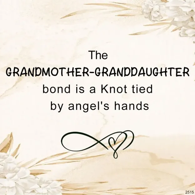 For Granddaughter -Angel-Knotted Grandmother-Granddaughter Bracelet