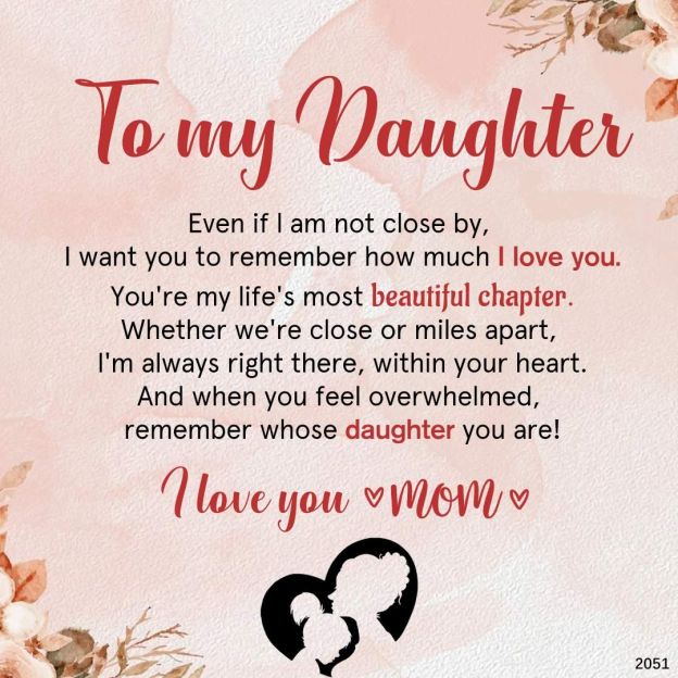 For Daughter - You're My Life's Most Beautiful Chapter Heart-shaped Open Bracelet