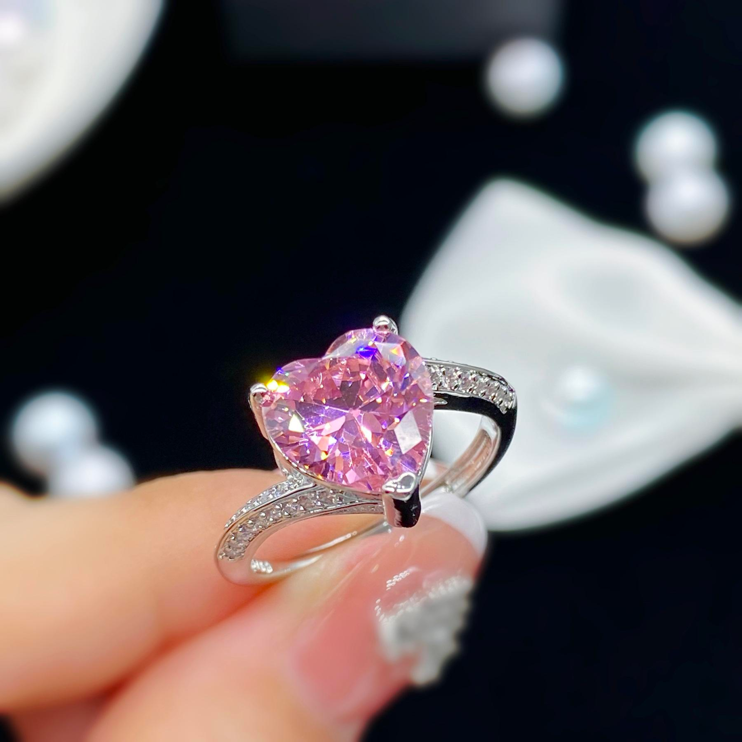 Plush Diamond Ring