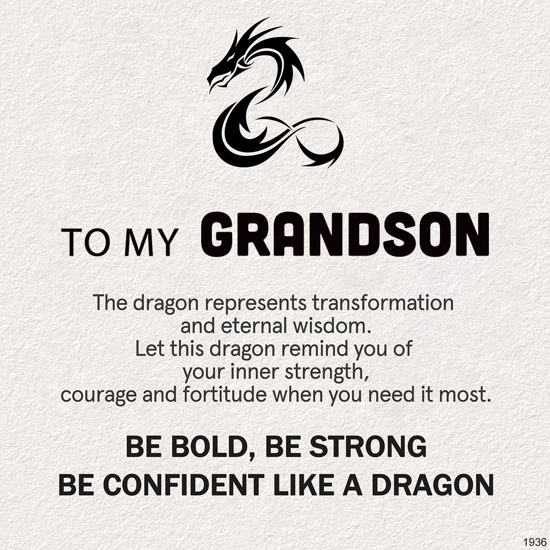 Be Confident Like a Dragon Dragon Necklace