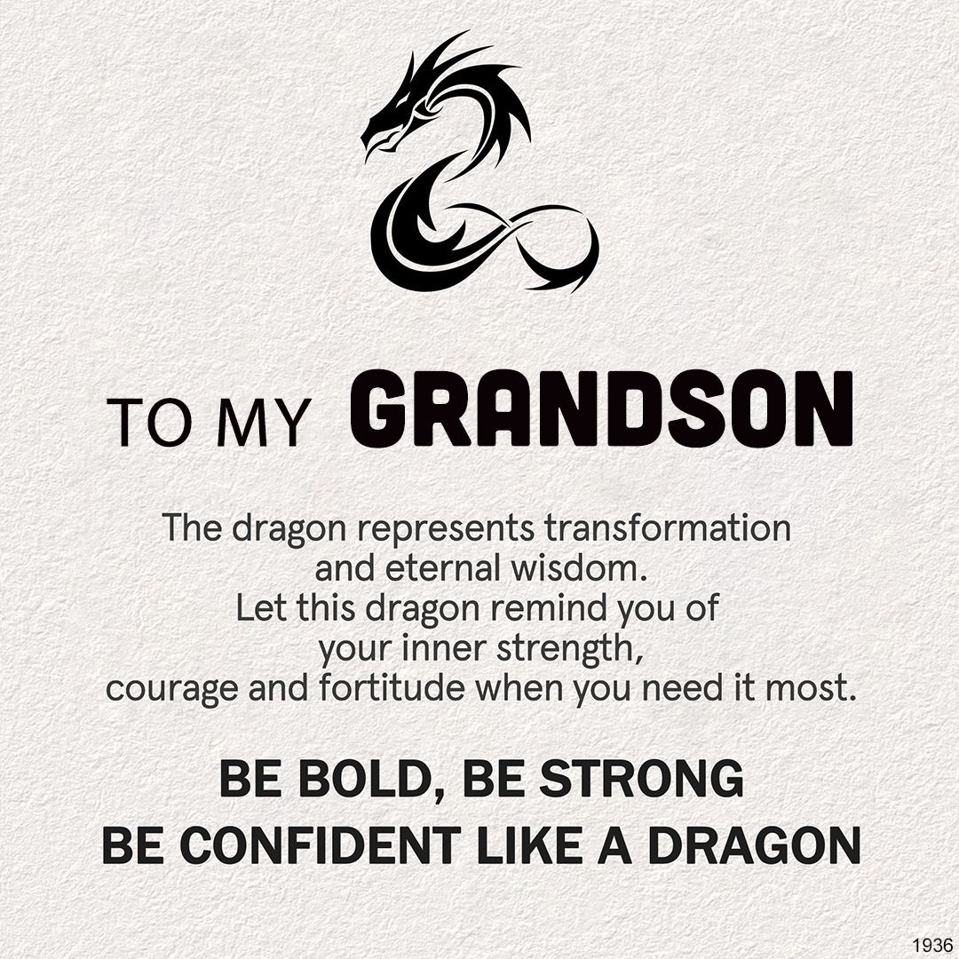 Be Confident Like a Dragon Dragon Necklace
