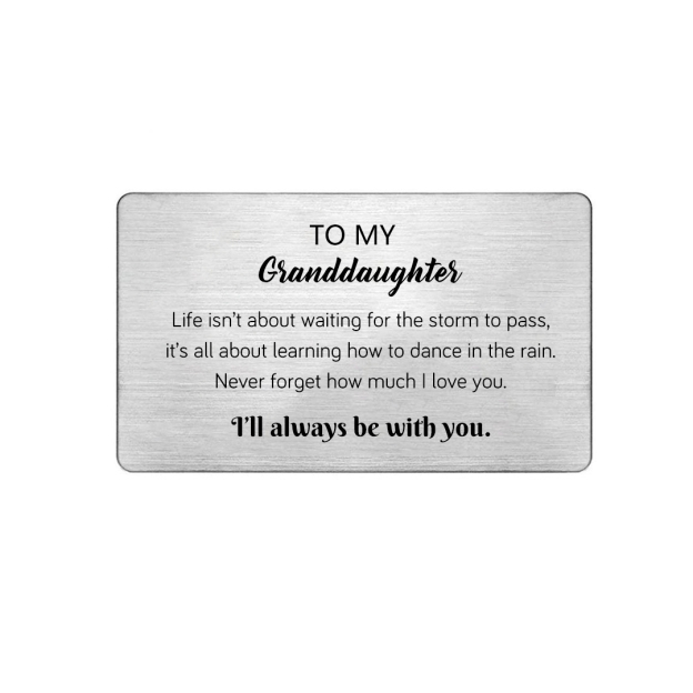 For Granddaughter - I’ll Always Be With You Infinity Bracelet