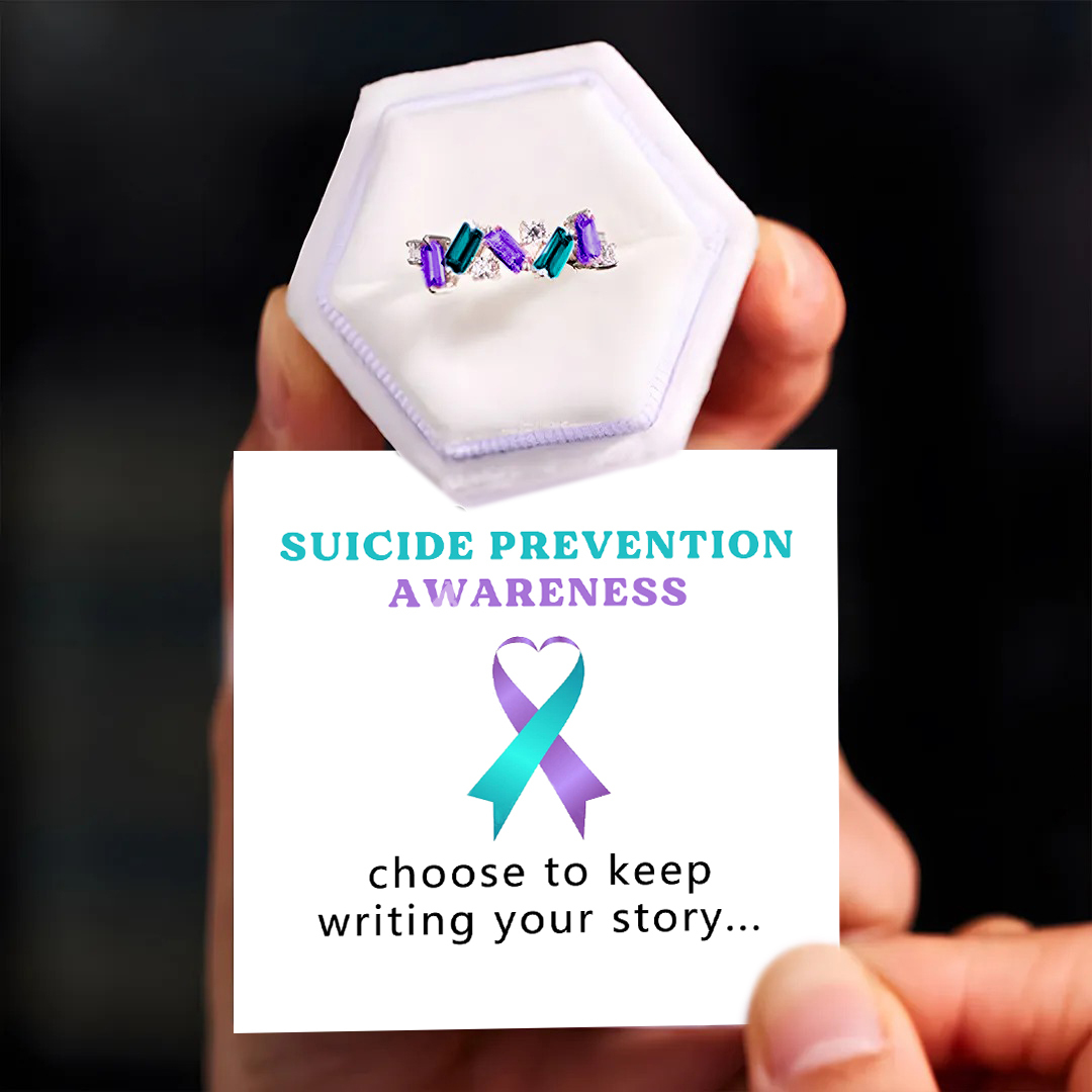 Suicide Prevention Awareness-diamond ring