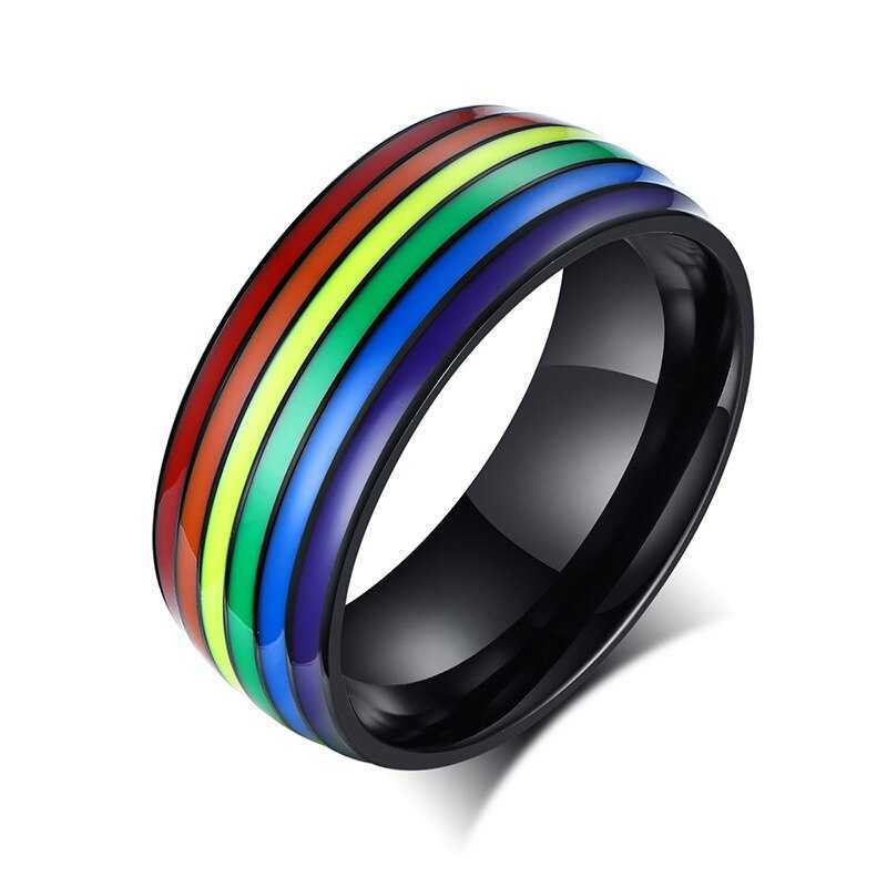 LGBTQ Rainbow Ring