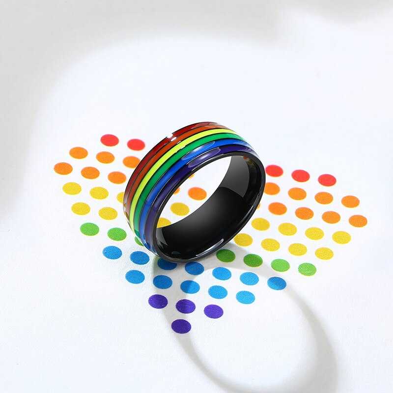 LGBTQ Rainbow Ring