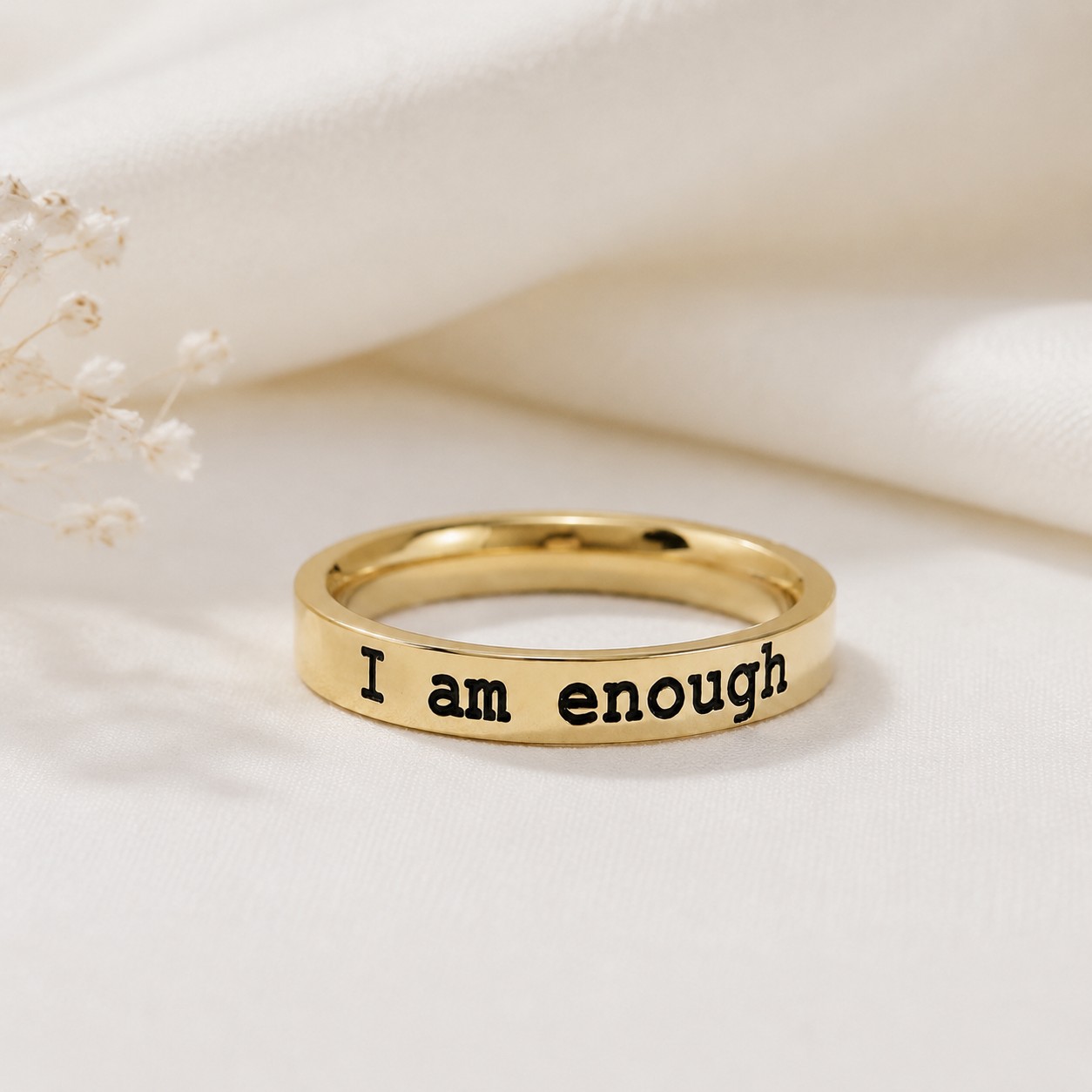 I Am Enough Ring