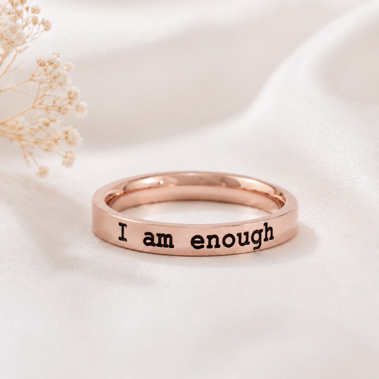I Am Enough Ring