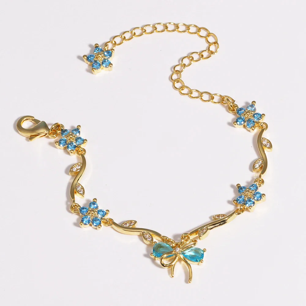 Ribbon Garden Beaded Bracelet