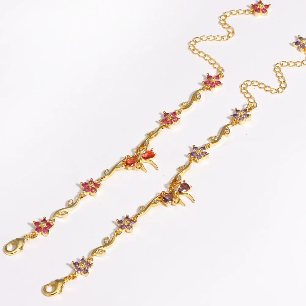 Ribbon Garden Beaded Bracelet