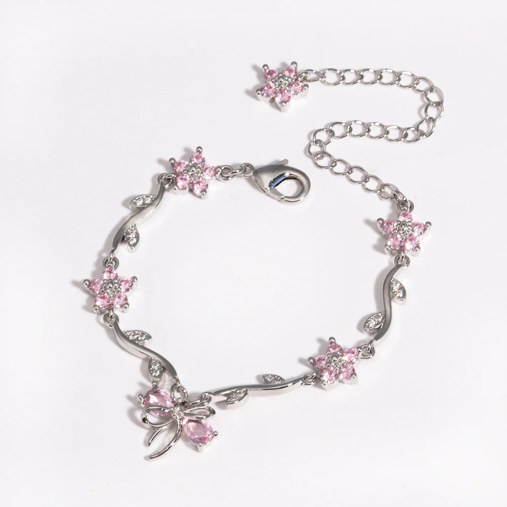 Ribbon Garden Beaded Bracelet